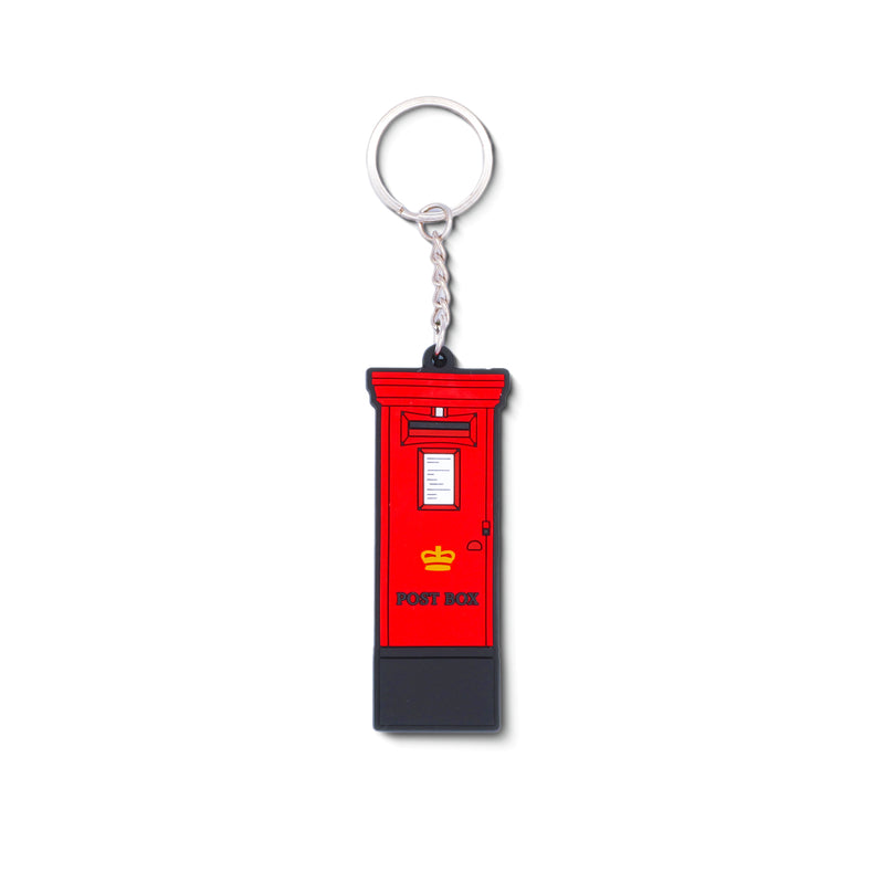 Red Post Box keyring