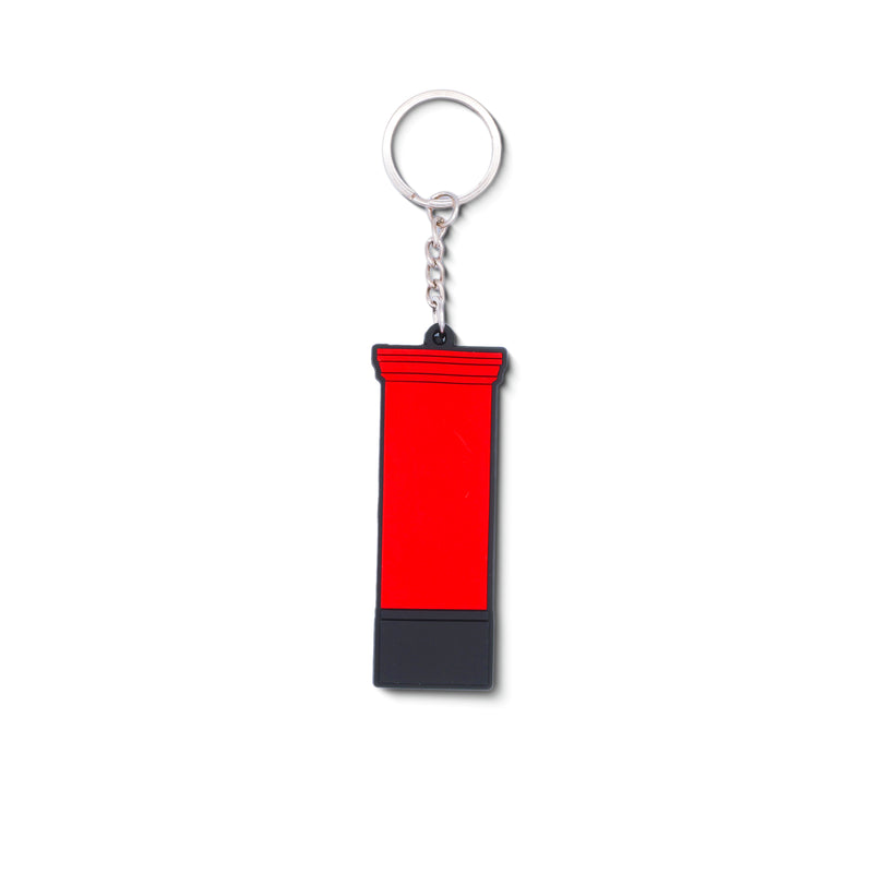 Red Post Box keyring