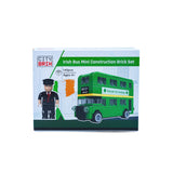 Small Green Ireland Bus bricks set - 145pcs