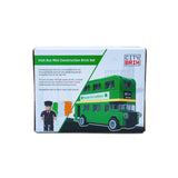 Small Green Ireland Bus bricks set - 145pcs