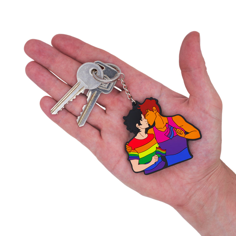 Male LGBT Keyring