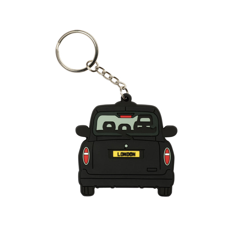 Black Taxi Keyring