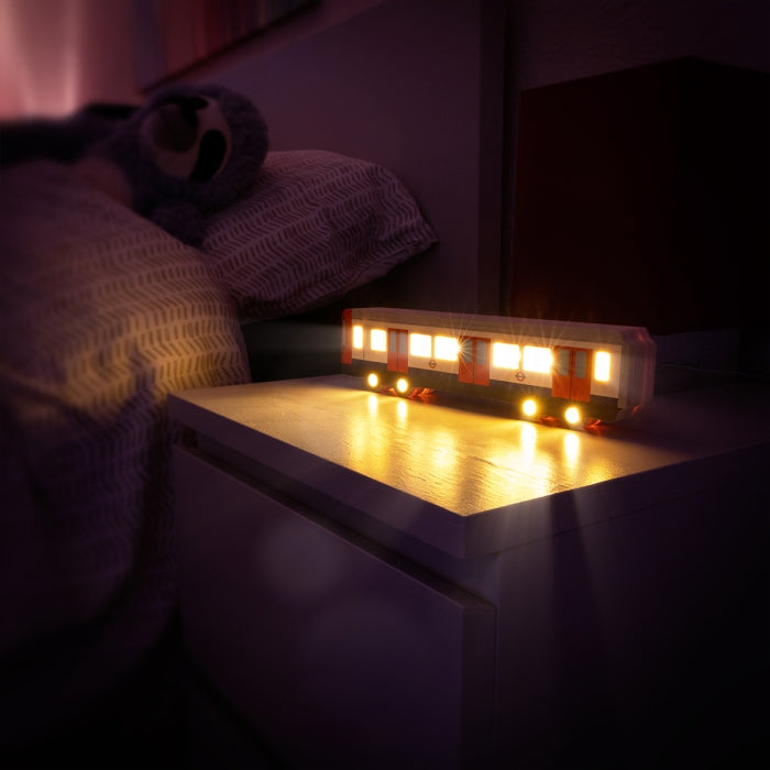 Tube Train Wooden Nightlight