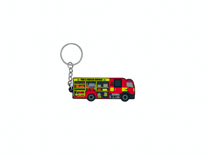 Fire Engine Keyring