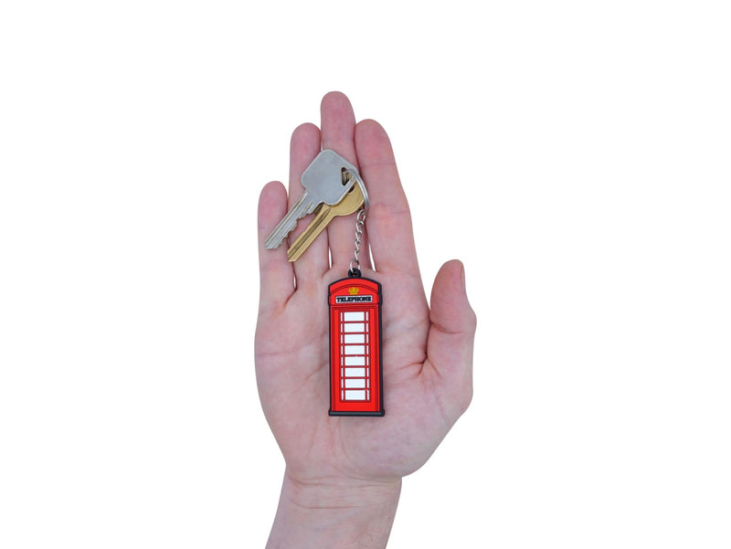 Red Telephone Box Keyring