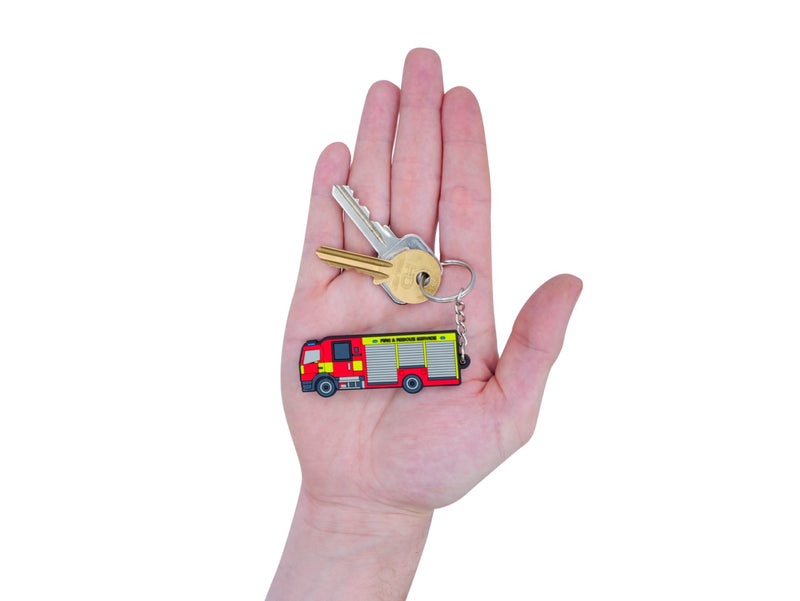 Fire Engine Keyring
