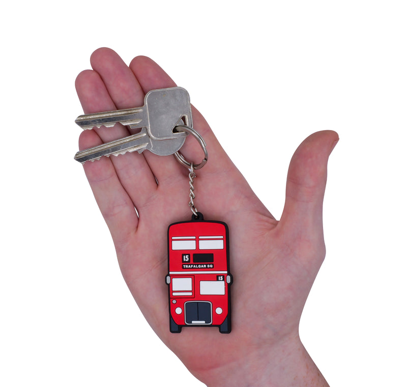 London Bus Front/Rear Keyring