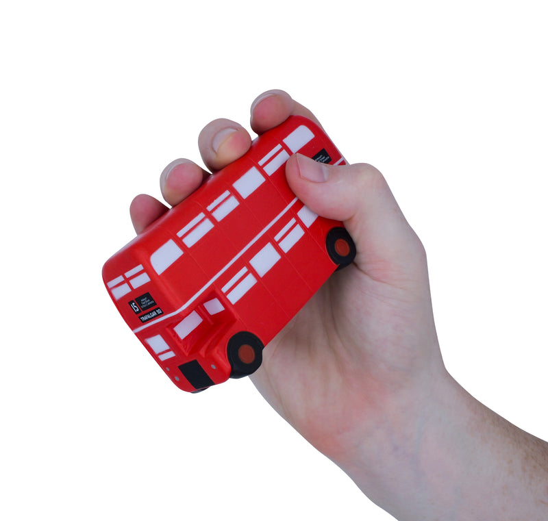 Vintage London Bus Stress Toy