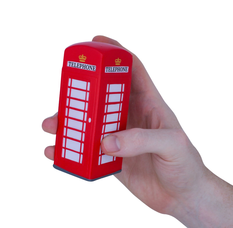 Red Telephone Box Stress Toy