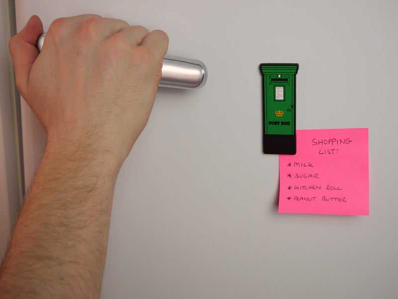 Green Irish Rubberised Post Box Magnet