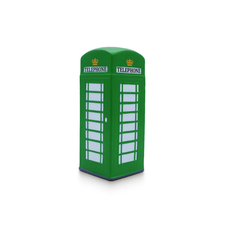 Green Telephone Box Stress Toy