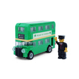 Small Green Ireland Bus bricks set - 145pcs