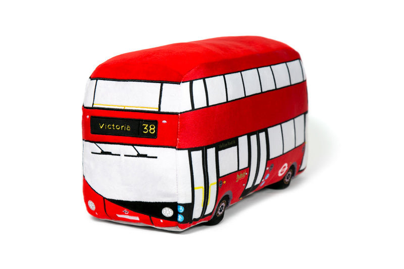 Modern London Bus Soft Toy