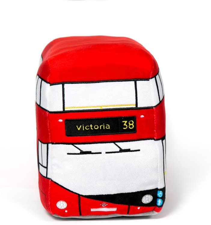 Modern London Bus Soft Toy