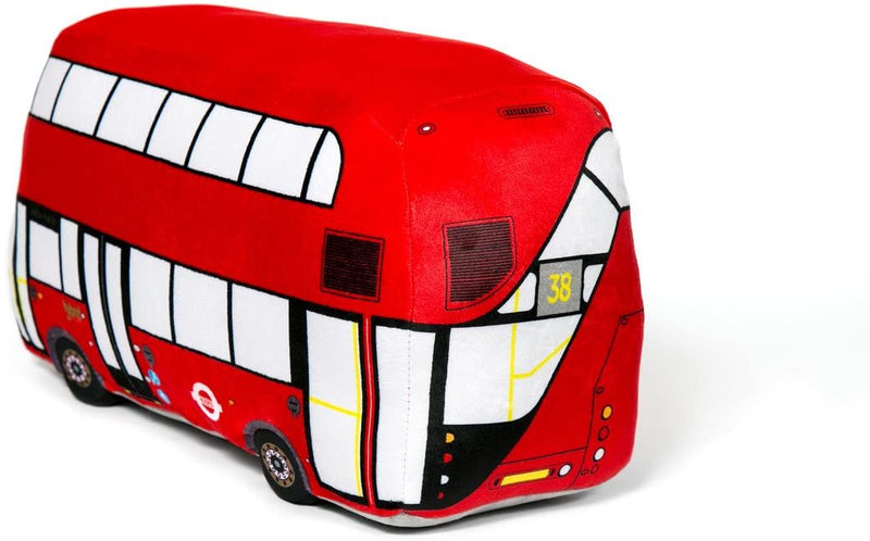 Modern London Bus Soft Toy