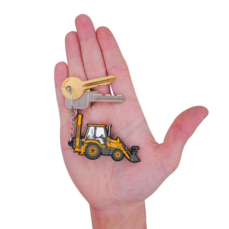 JCB Backhoe Keyring