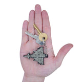 Typhoon Jet Keyring
