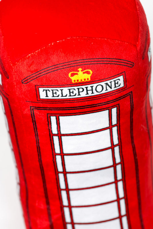 Red Telephone Box Soft Toy