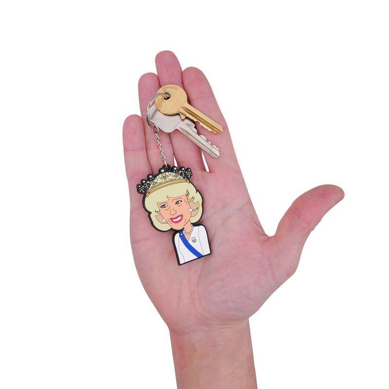 Queen Camilla Keyring