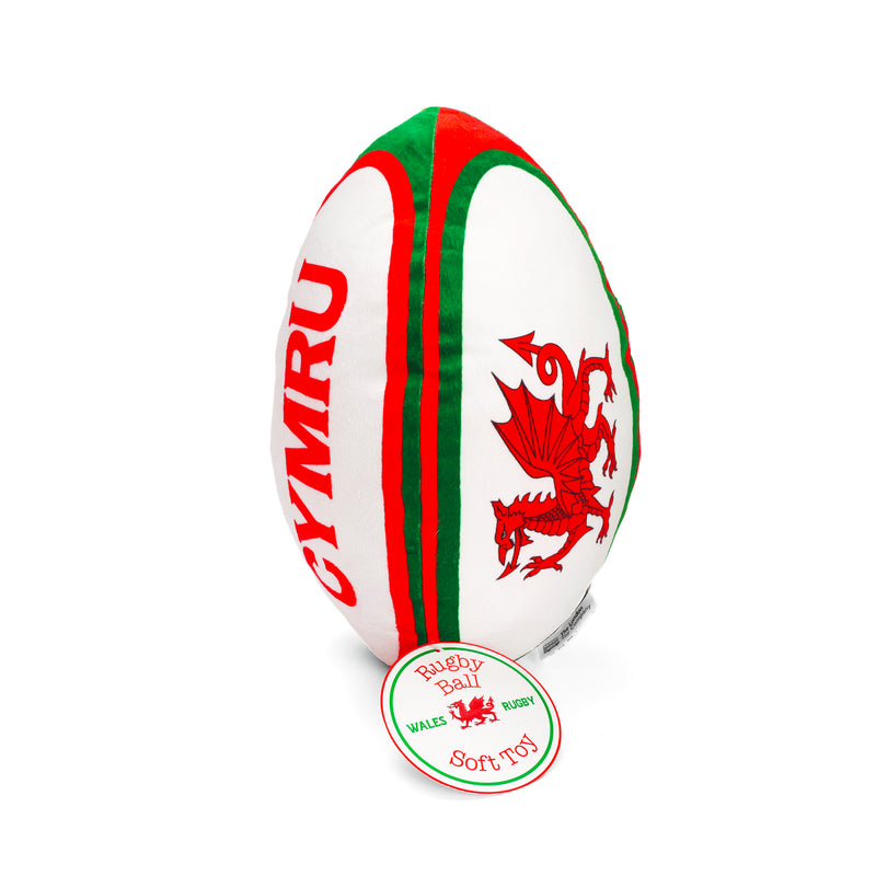Wales Rugby Ball Soft Toy