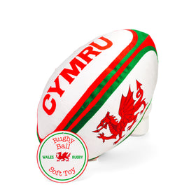 Wales Rugby Ball Soft Toy