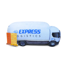 Delivery Truck Soft Toy without a face