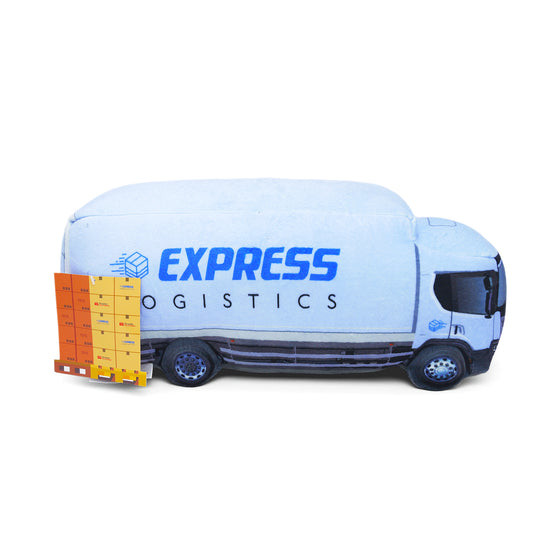 Delivery Lorry Soft Toy