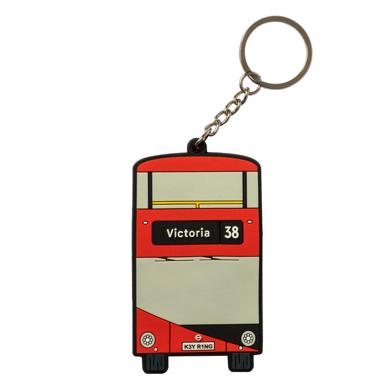 Modern Bus Front/Rear View Keyring