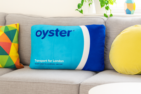 Oyster Card Cushion