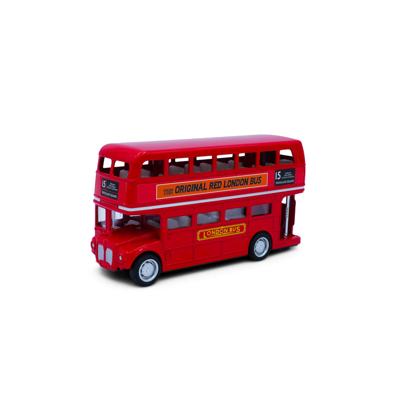 Double Decker Red London Diecast Bus