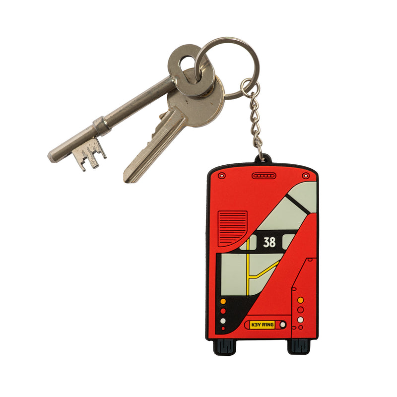 Modern Bus Front/Rear View Keyring