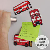 Red Vintage London Bus Magnet