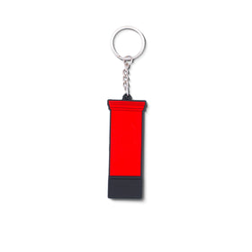Red Post Box keyring