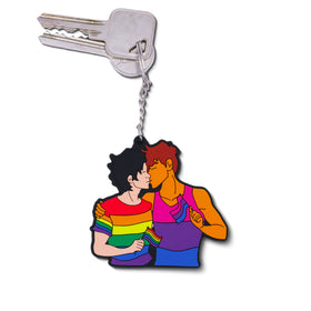 Male LGBT Keyring