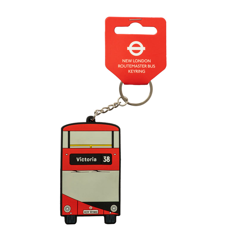 Modern Bus Front/Rear View Keyring