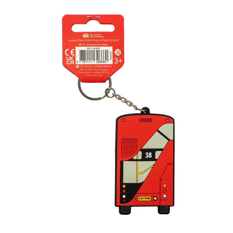 Modern Bus Front/Rear View Keyring