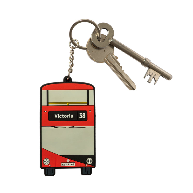 Modern Bus Front/Rear View Keyring