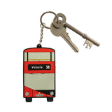 Modern Bus Front/Rear View Keyring