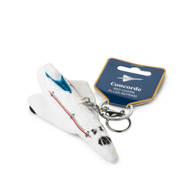 Concorde Bag Charm / Plush Keyring