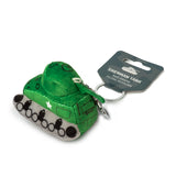 Sherman Tank Bag Charm / Plush Keyring