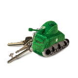 Sherman Tank Bag Charm / Plush Keyring