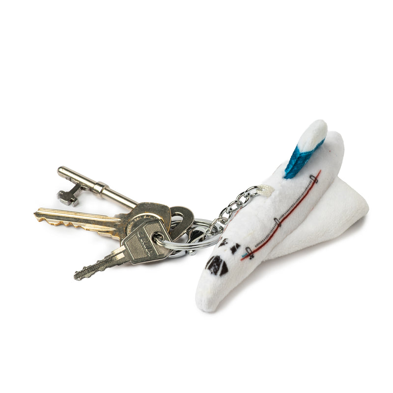 Concorde Bag Charm / Plush Keyring
