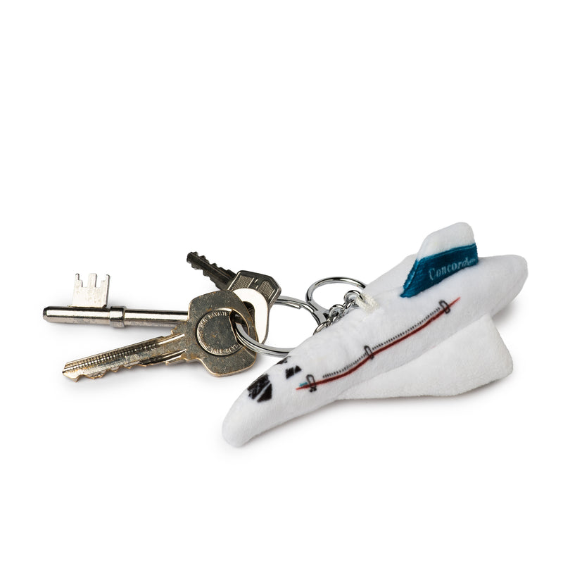 Concorde Bag Charm / Plush Keyring