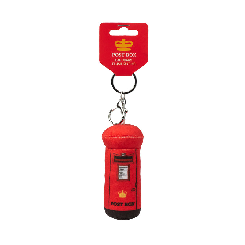 Post Box Bag Charm / Plush Keyring