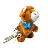 Scottish Highland Cow Bag Charm / Plush Keyring