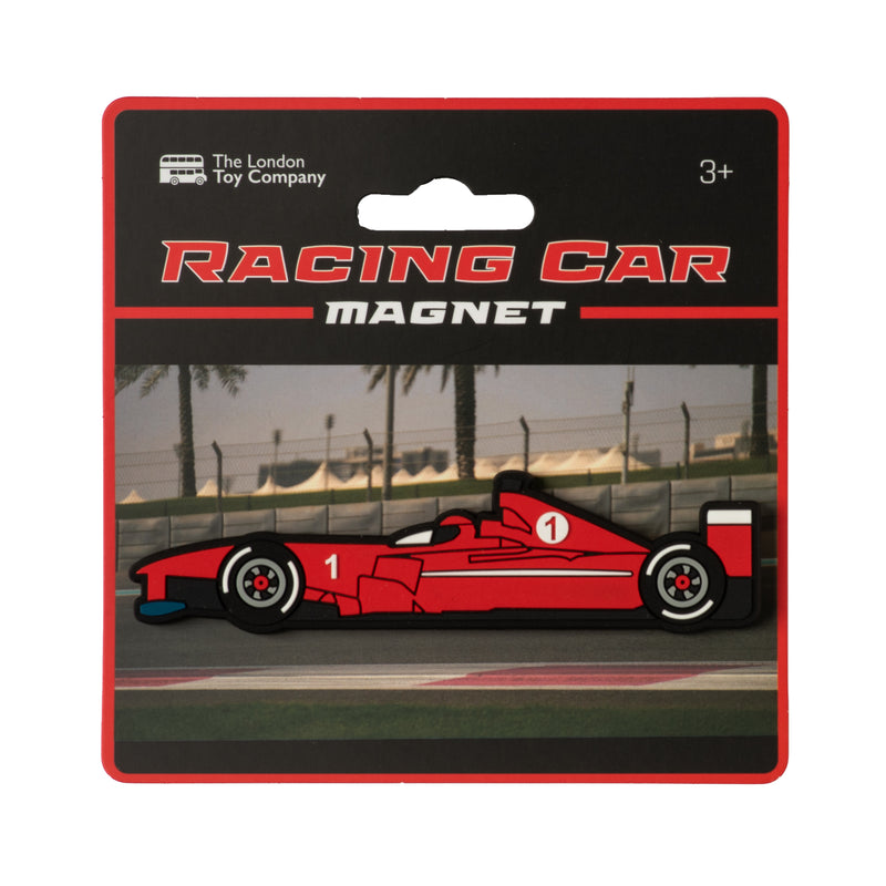 Red Racing Car Magnet