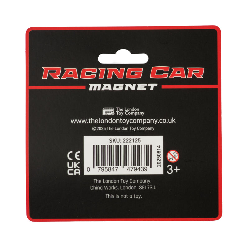 Red Racing Car Magnet
