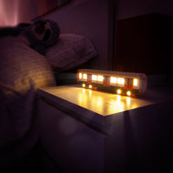 Tube Train Wooden Nightlight