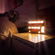 Vintage London Bus Wooden Nightlight