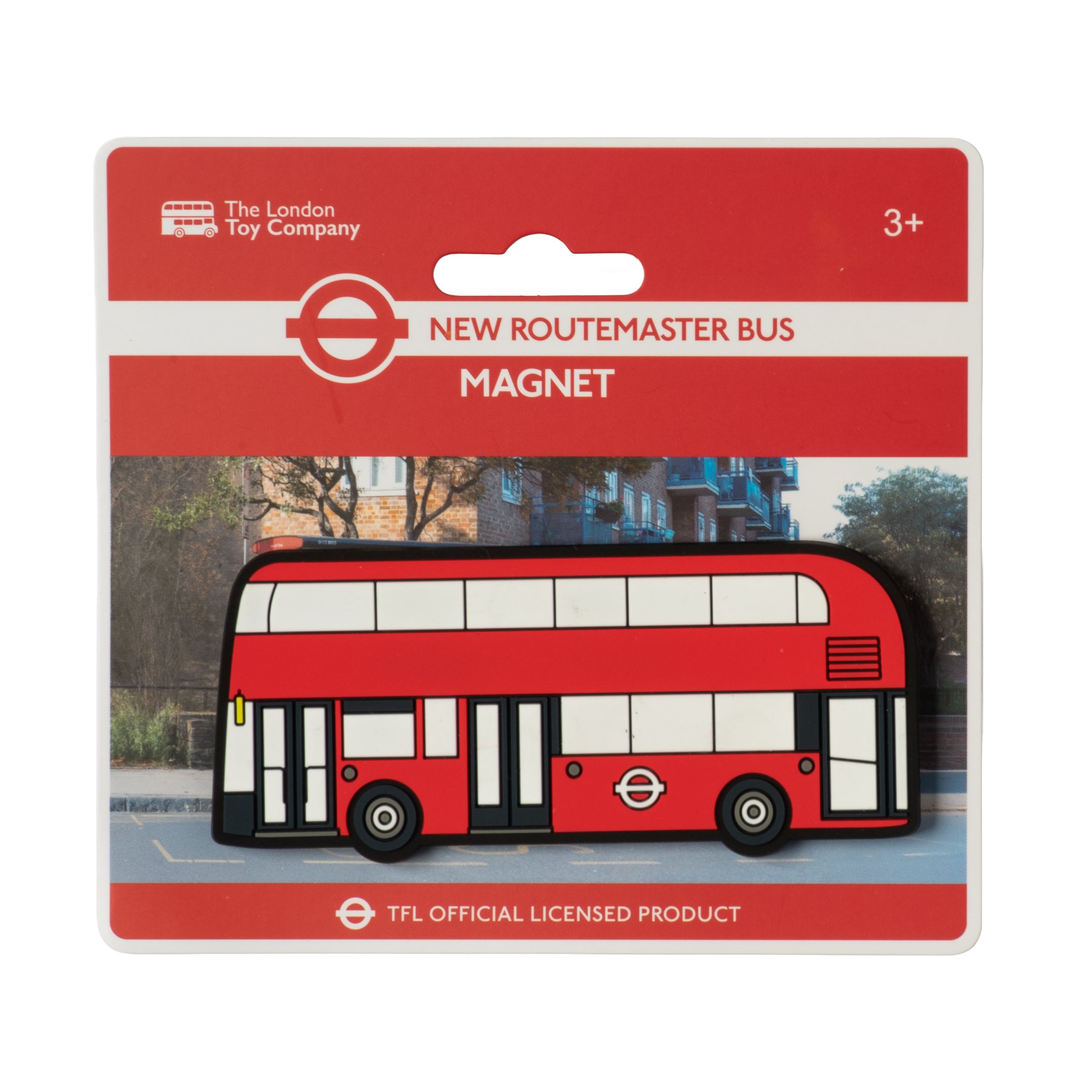Magnetic Bus Modern London Bus Magnet